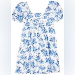 girls short sleeve babydoll dress